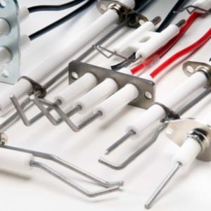 Ignition components, ignition electrodes, ionisation electrodes and monitoring electrodes from Rauschert